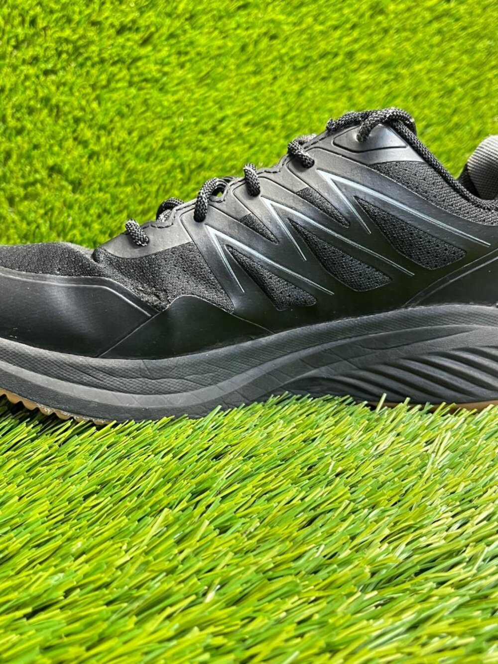 Skechers Bounder RSE Zoner Mens Size 6.5 Black Brown Running Shoes Sneakers - Picture 4 of 12